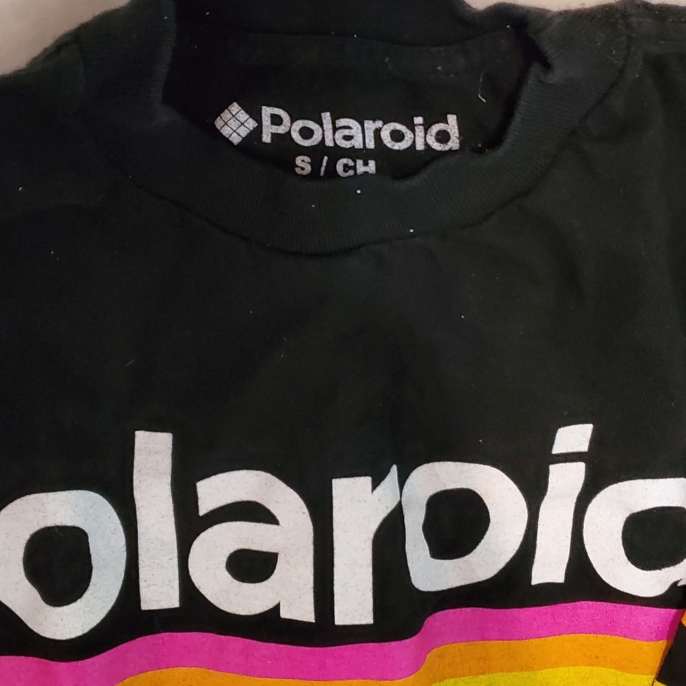 Polaroid long sleeve t-shirt small sized